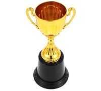 VILLCASE Trophées en Plastique Or pour Remise de Diplôme et Coupe du Monde, Mini Trophées Compacts et Portables pour Compétitions et Célébrations de Badminton