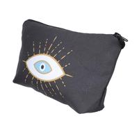VILLCASE Trousse de Maquillage Multifonction Imperméable Noire en Polyester Légère et Facile à Transporter pour Voyageuse Élégante et Pratique