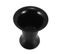 VILLCASE Tube D'évent de Haut-Parleur pour Caisson de Basses en Abs Noir, Compatible DIY Réparation Structure Guide Sonore et Connecteurs Tubulaires pour Salons
