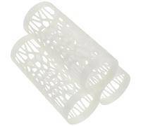 VILLCASE Tunnel Habitat avec Creux Pla Blanc Design pour Poisson Multifonctionnel Trois-en-Aquarium, pour Crevettes et Petits Poissons