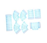 VILLCASE Tunnel pour Cage à Hamster DIY en Plastique Bleu, Connecteur de Labyrinthe Modulaire, Accessoire D'extension pour Enclos Hamster, Jeu Extérieur pour Petits Rongeurs