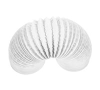 VILLCASE Tuyau de Ventilation en Pvc et Feuille D'aluminium, Extensible, Facile à Installer, pour Sèche-linge, la Cuisine et Salle de Bains