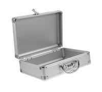 VILLCASE Valise Portable Mallette Case De Base Prise Bagage Malette Outils Étui Rigide en Aluminium pour Outil Étui Rigide pour Outils Accessoires De Voyage Alliage D'aluminium