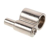 VILLCASE Valve Rotative en Métal Argenté pour Trombone et Cor Baryton, Axe Central Ergonomique 1,80x1,50x0,90cm, Fonctionnement Stable et Fluide, pour Concerts Professionnels