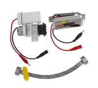 VILLCASE Vanne Électrovanne Urinoir avec Capteur Intelligent Installation Facile Économie Eau Panneau Abs et Kit Dc pour Robinet sans Contact