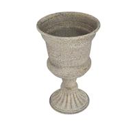 VILLCASE Vase à Composition en Fer Style Vintage Grec Urne pour Fleurs fraîches et séchées Décoration pour Porche Avant et intérieur