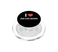 Ville Aix Les Bains France I Love Aix-Les-Bains PopSockets PopGrip pour MagSafe