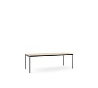 &Tradition Table Ville AV26 large 220x90 cm Warm black