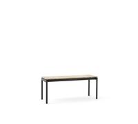 Ville AV27 Banc D'extérieur Petit 110x40 Noir