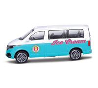 Ville BBURAGO Jeu de glace + Volkswagen Transporter 1:43