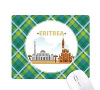 ville castle building en Ã‰rythrée réseaux verte grille pixel tapis de souris