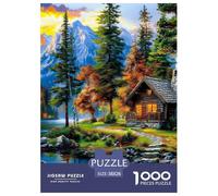 Ville Colorée de la Côte Puzzle 1000 Pièces Educa Jouet en Bois Jeu D'Intelligence Décoration Intérieure Jeu Éducatif Challenge Toy Adultes & Enfants des 14 Ans 38x26cm/1000pcs