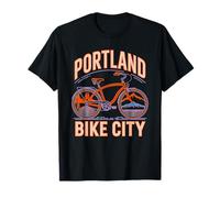 Ville Cycliste de Portland, Oregon T-Shirt