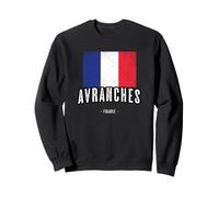 Ville d'AVRANCHES - France | Drapeau FR, Drapeau Français - Sweatshirt