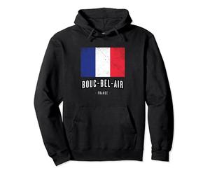 Ville de Bouc-Bel-Air - France | FR - Drapeau Français - Sweat à Capuche