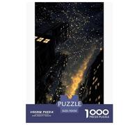 Ville de Fantasy Puzzles 1000 Pièces Jeu De Défi Jouet Adultes Et Plus De 12 Ans Ciel étoilé Jeu De Puzzle Défi ÉduChatif Stimulation Cérébrale Cadeau Décoration Maison 70x50cm/1000pcs