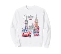 Ville de Londres, Angleterre, Paysage Urbain, Big Bridge, Ben Art, Souvenir Sweatshirt