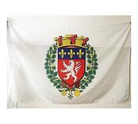 Ville De Lyon - Lyon 90X150Cm Drapeau De Jardin Traditionnel Drapeau De Bienvenue Ésistantes À La Décoloration Jardin Signe Décoration Pour Pelouse Balcon Patio