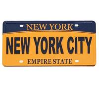 Ville de New York américain de plaque d'immatriculation Magnet- NYC souvenirs