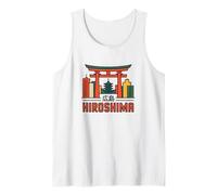 Ville d'Hiroshima Japon Voyage Japonais Porte Torii Débardeur