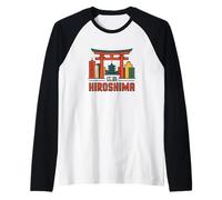 Ville d'Hiroshima Japon Voyage Japonais Porte Torii Manche Raglan