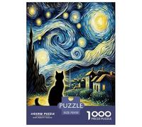 Ville étoilée Puzzle 1000 Pièces Educa Jouet en Bois Cadeau Unique Décoration Intérieure Jeu Éduchatif Challenge Toy Adultes Et Enfants À Partir De 14 Ans 70x50cm/1000pcs