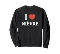 Ville Nièvre France Ville I Love Nièvre Sweatshirt