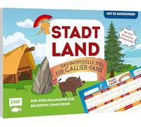 Ville, Pays, Jeu Non Officiel pour Les Fans de Gaulois, Le Jeu Classique de la série Populaire de Bandes dessinées La Ville Ultime, Pays, rivière avec 52 catégories du Petit Village gaulois