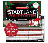 Ville Pays Vollpfosten - Édition De Noël (Format DinA4) - Allemand