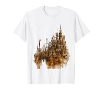 Ville Steampunk Intricacy Art Fantasy T-Shirt