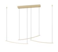 Eglo LED suspension Vileggi, lampe à câble dimmable, luminaire plafond avec