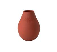 Villeroy & Boch 10-1685-5513 Manufacture Collier Terre Perle Haut, imposant Vase pour commodes et Tables festives, Porcelaine Premium, Lavage Main
