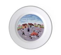 Villeroy & Boch 10-2337-2644 Assiette à Dessert Porcelaine Gris 22 x 23 x 7 cm 1 Assiette