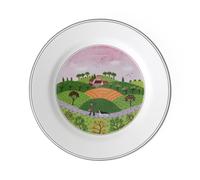 Villeroy & Boch 10-2337-2647 Assiette à Dessert Porcelaine Vert 22 x 23 x 7 cm 1 Assiette