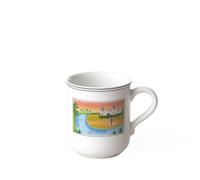 Villeroy & Boch 10-2337-4872 Mug à Anse 0,3 L Porcelaine Orange 32,2 x 21,5 x 11,7 cm 1 Mug