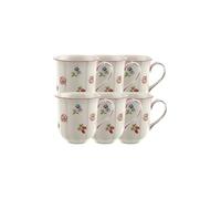 Villeroy & Boch 10-2395-4870 Tasse à café, Porcelaine, blanc, 32,2 x 21,5 x 11,7 cm