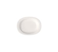 Villeroy & Boch 10-3460-2916 New Cottage Basic Servierplatte, 34 cm, Premium Porzellan in modernem Country-Stil, 1-teilig