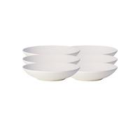 Villeroy & Boch 10-4240-2536-6 Manufacture Rock Lot de 6 bols Blanc 23,5 cm
