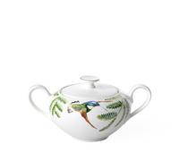 Villeroy & Boch 10-4381-0960 Amazonia Anmut Sucrier/Boîte à Marmelade Porcelaine Vert 12,5 x 12 x 10 cm