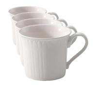 Villeroy & Boch 10-4600-1300 Tasse à Café/Thé 0,2 L Porcelaine Blanc 32 x 21,5 x 9,5 cm 1 Tasse (Lot de 4)