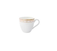 Villeroy & Boch 10-4645-1420 Samarkand Tasse à Expresso, 0,1 L, Porcelaine Or 29,3 x 16,5 x 8,1 cm