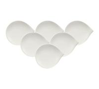 Villeroy & Boch 1034202660 Lot de 6 assiettes à pain Flow en acier inoxydable