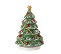 Villeroy & Boch 1486406307 Nostalgic Melody Sapin de Noël Rotatif (1 pièce) 11 x 11 x 16 cm Vert