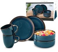Villeroy & Boch 1951689071 Crafted Denim Set de 6 pièces Bleu/marron