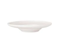 Villeroy & Boch - Afina assiette creuse en porcelaine Premium, assiette pour les nouilles et les pâtes, Made in Germany, résistant au lave-vaisselle et au four à micro-ondes, empilable, blanc