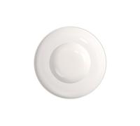 Villeroy & Boch - Afina assiette creuse en porcelaine Premium, assiette pour les nouilles et les pâtes, Made in Germany, résistant au lave-vaisselle et au four à micro-ondes, empilable, blanc