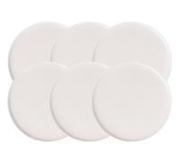 Villeroy & Boch Afina Lot de 6 assiettes plates, blanches, 27 cm