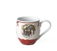 Villeroy & Boch - Annual Christmas Edition Mug avec Anse Multicolore, Tasse a Cafe, Tasse Noël, Mug De Noel, Gobelet De Noel, Porcelaine Haut De Gamme