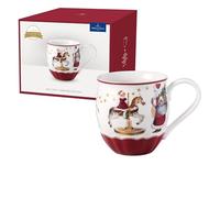 Villeroy & Boch - Annual Christmas Edition, mug de l’année, édition de l’année 2024, porcelaine Premium, pièce de collection exclusive, 14,5 x 10,5 x 10,5 cm