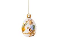 Villeroy & Boch - Annual Easter Edition 2025 Œuf de Pâques coloré, Ornement à Suspendre, décoration de Pâques, œuf de Pâques, décoration de Pâques, pièce de Collection limitée, Porcelaine Premium